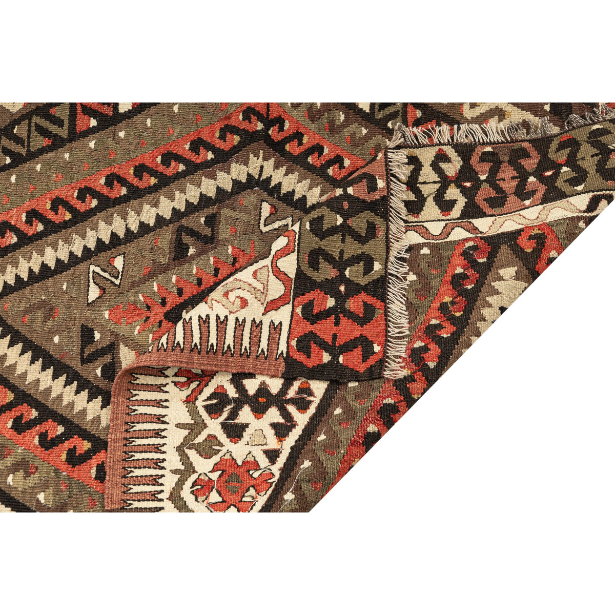 Movenda - (5'4''  x 9') Vintage Turkish Kilim