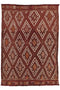 (4'10'' x 6'6'') Wool Flatweave Handwoven Kilim Rugs