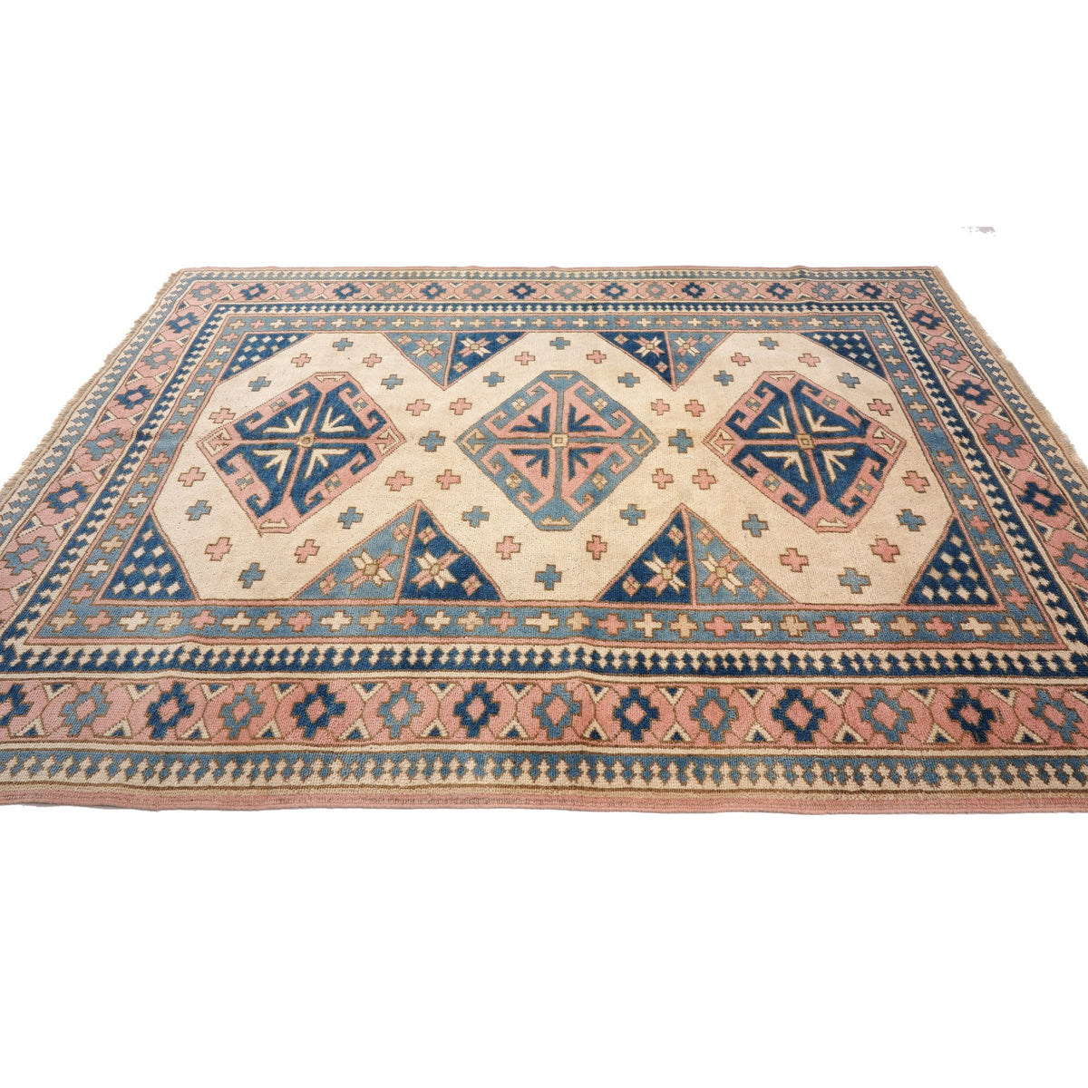 Kophian - (5'9'' x 6'11'') Vintage Turkish Rug