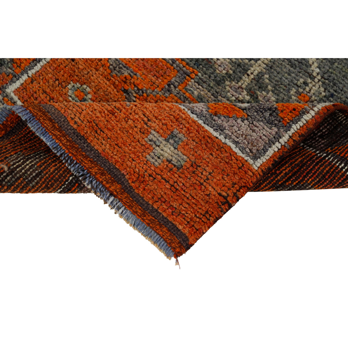 Kandeh - (2'9" x 11') Vintage Turkish Runner Rug