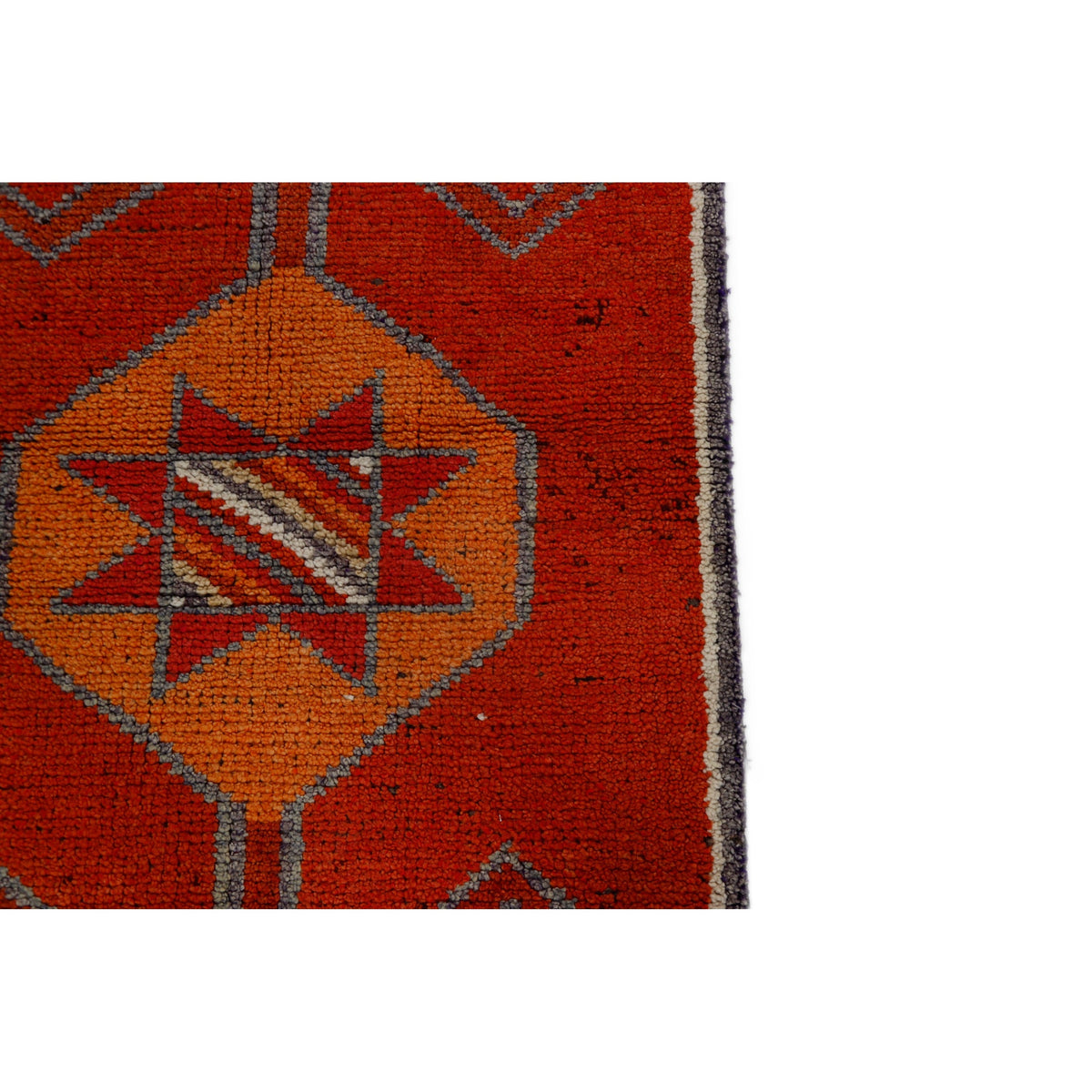 Vartana - (3'1" x 9'11") Vintage Turkish Runner Rug