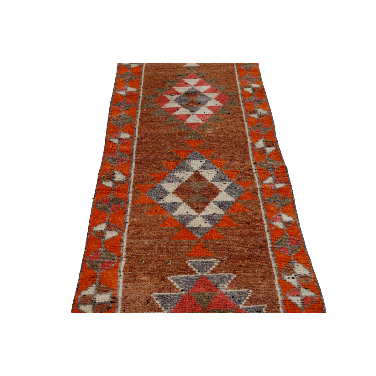 Darbas - (2'7" x 12'4") Vintage Turkish Runner Rug