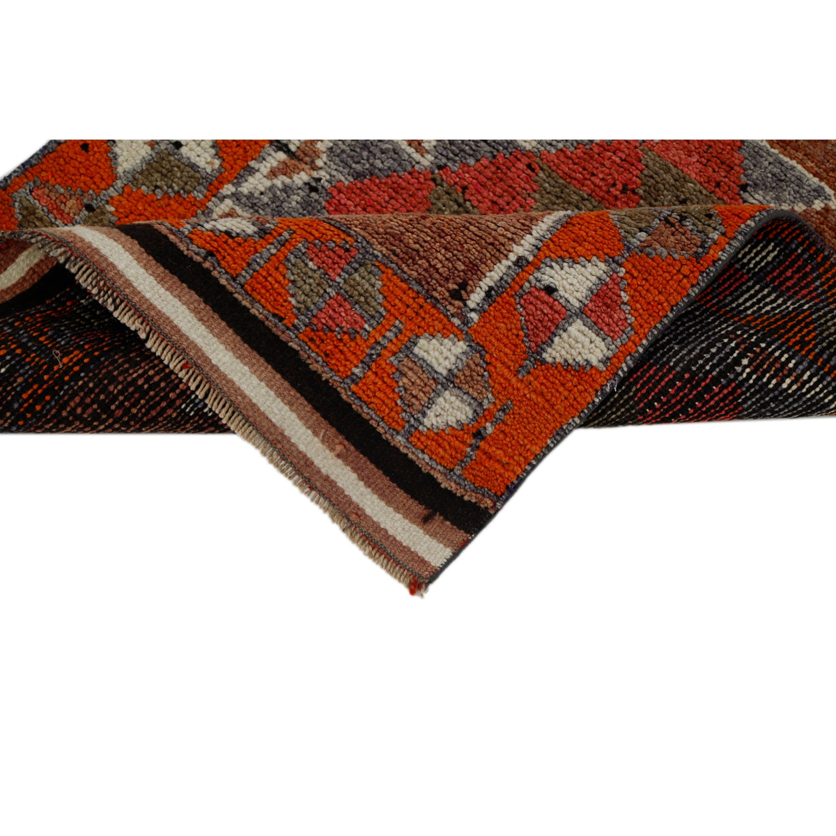 Darbas - (2'7" x 12'4") Vintage Turkish Runner Rug