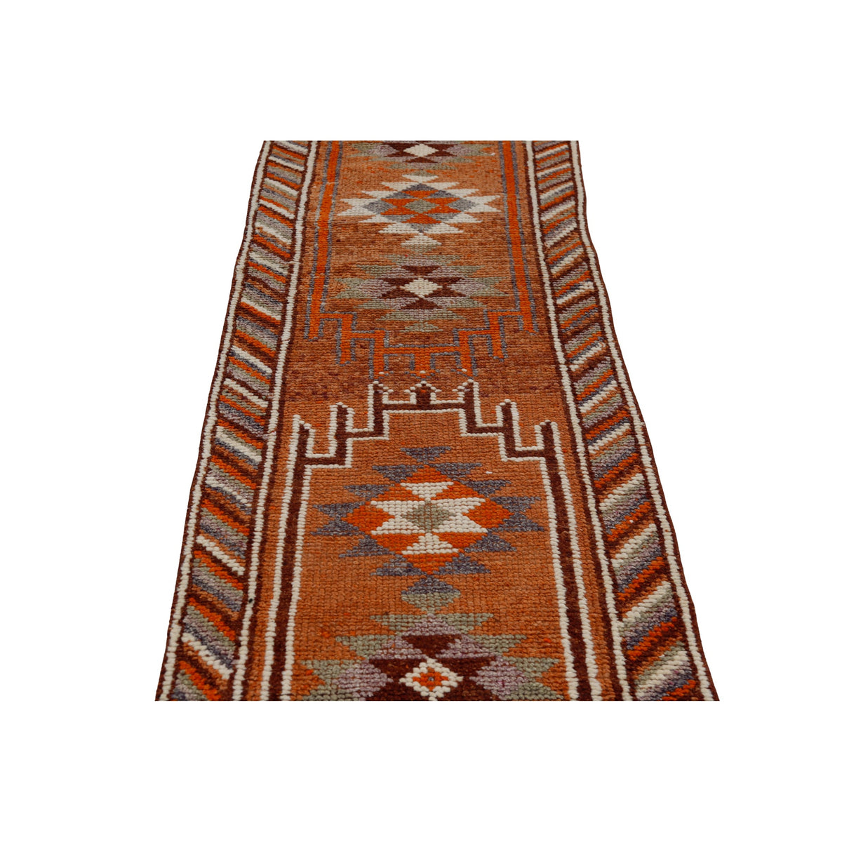 Alherd - (2'8" x 11'10") Vintage Turkish Runner Rug