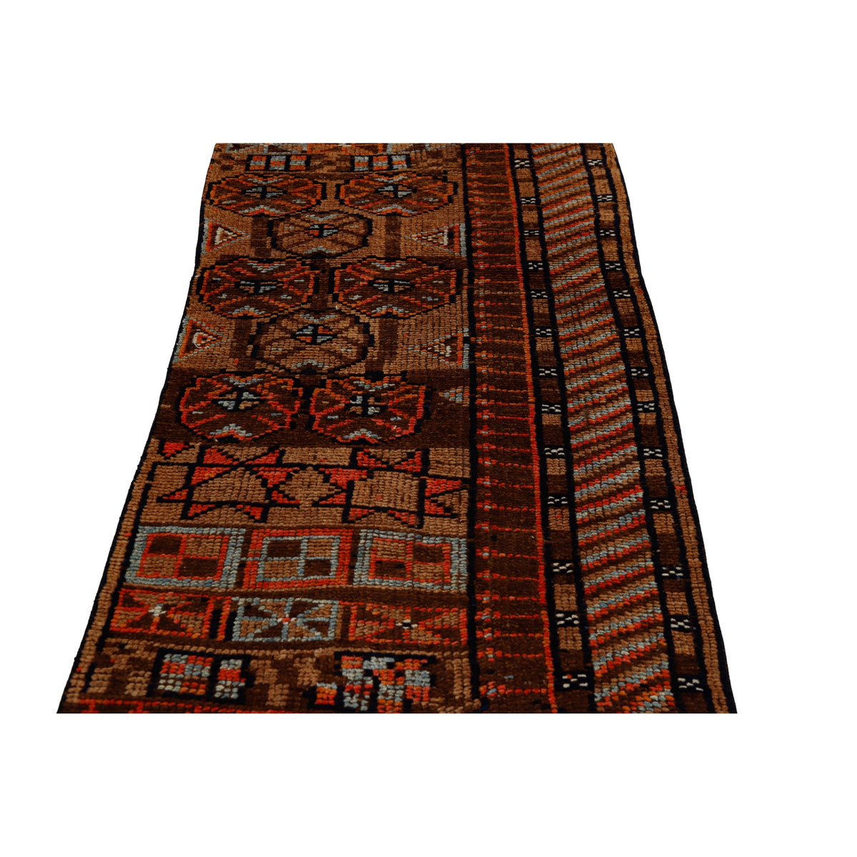 Halilu - (3'1" x 8'6") Vintage Turkish Runner Rug