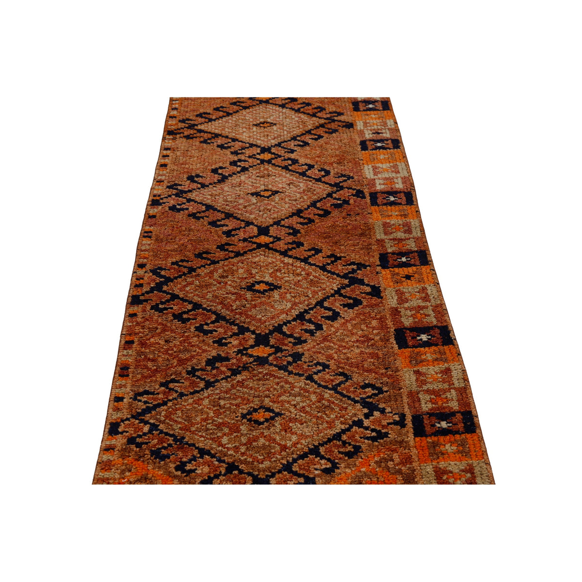 Haimel - (2'10" x 9'9") Vintage Turkish Runner Rug