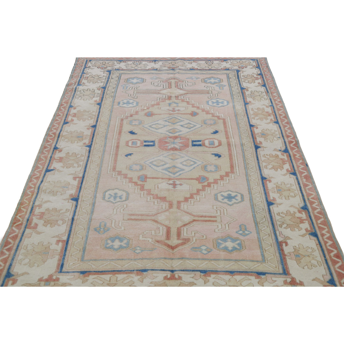 Drenvet - (5'1'' x 7'9'') Vintage Turkish Rug