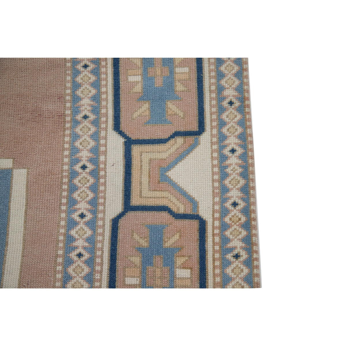 Simei - (6'11'' x 9'11'') Vintage Turkish Rug