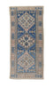 Biesia - (3'3'' x 7'3'') Vintage Turkish Rug