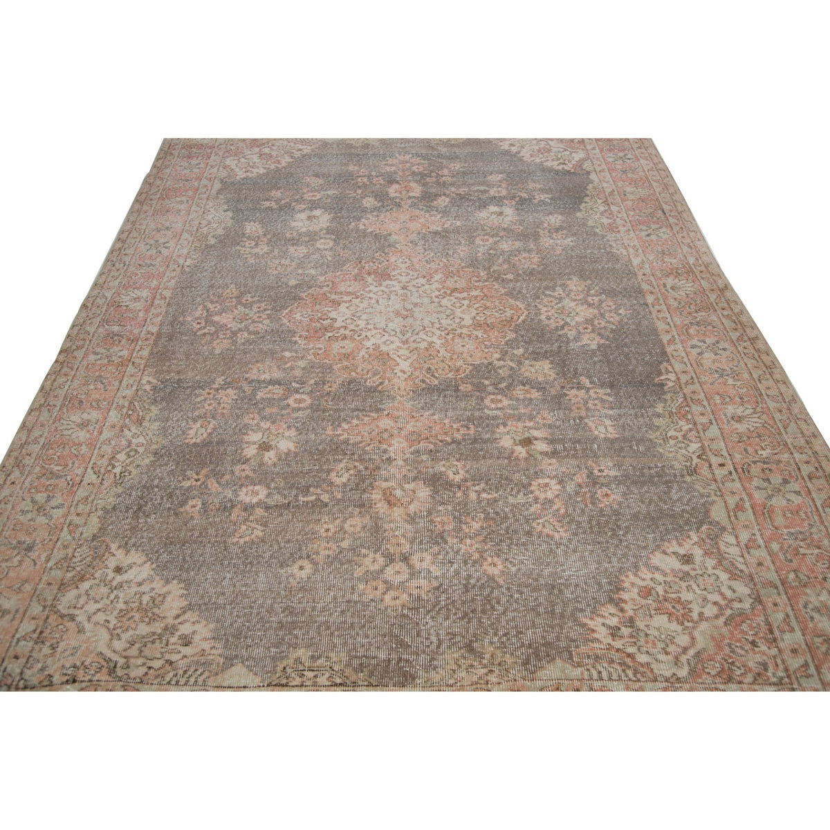 Serengam - (6'9'' x 9'6'') Vintage Turkish Rug