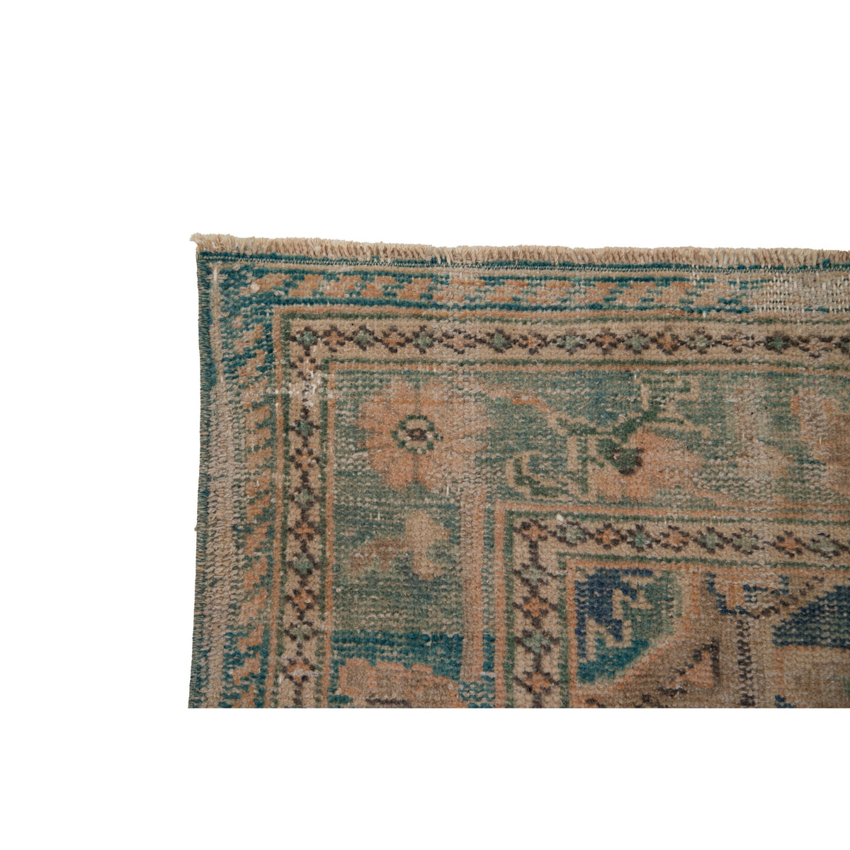 Keloi - (7'3'' x 11'2'') Vintage Turkish Rug