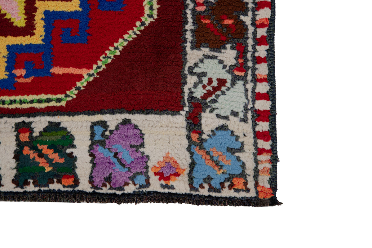 (2'5" x 11'11") Vintage Turkish Runner Rug