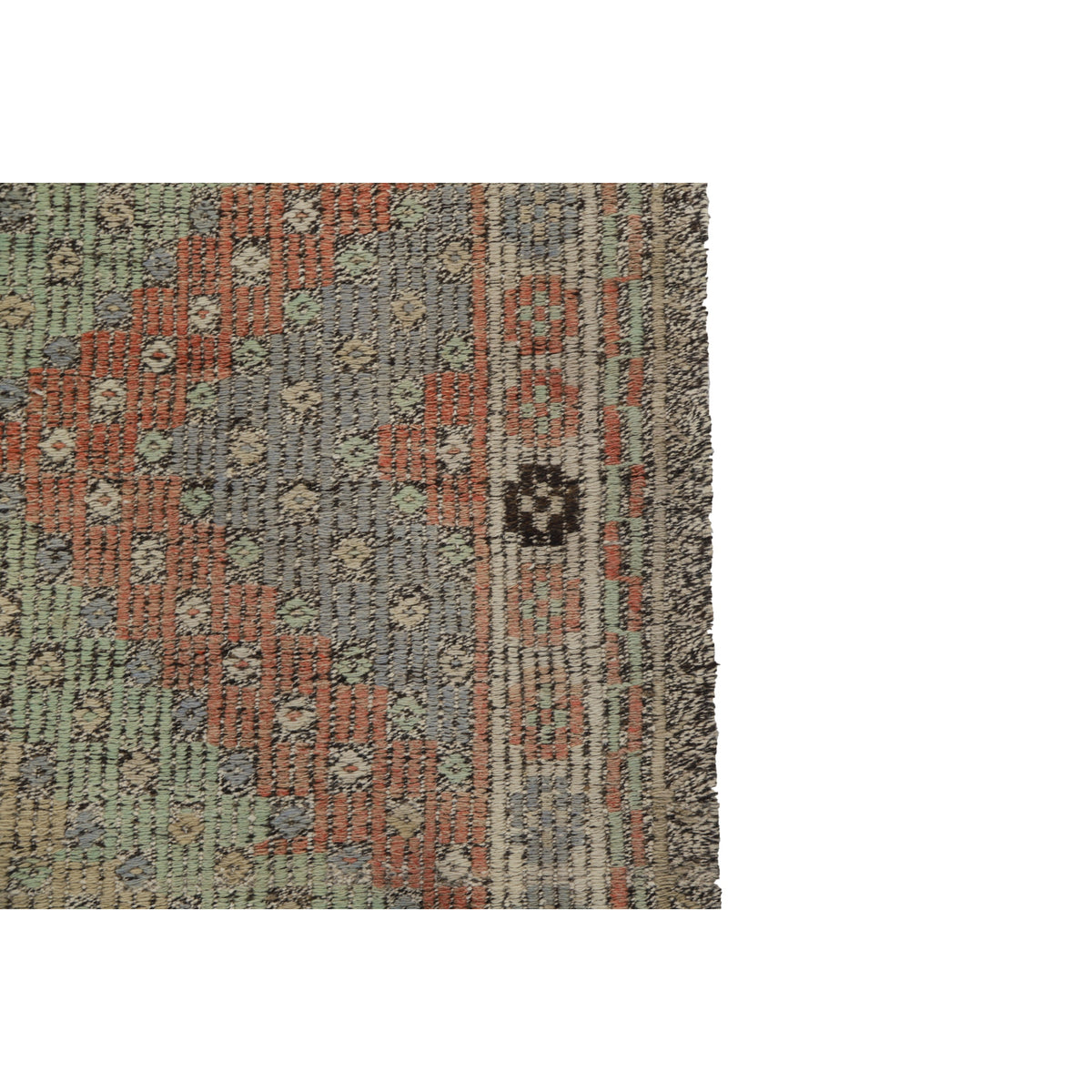 Pontian - (5'4'' x 9'4'') Vintage Turkish Kilim