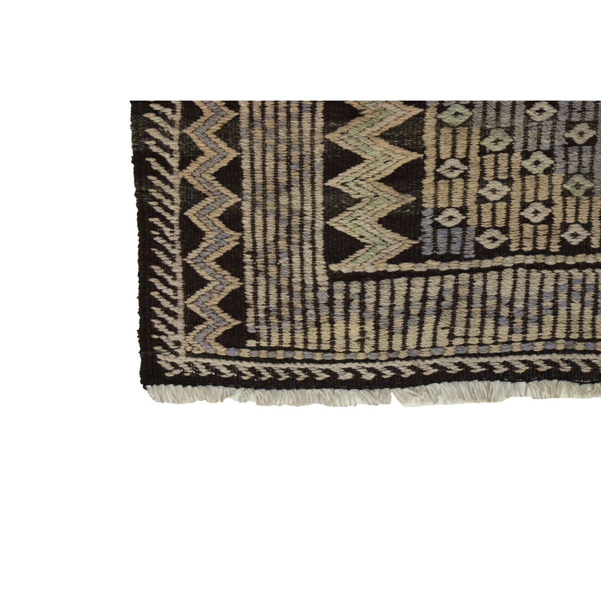 Bedena - (6'2'' x 8'8'') Vintage Turkish Kilim