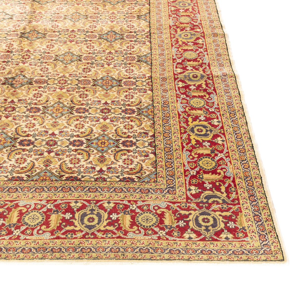 Gambelia - (7'3'' x 10'7'') Vintage Turkish Rug