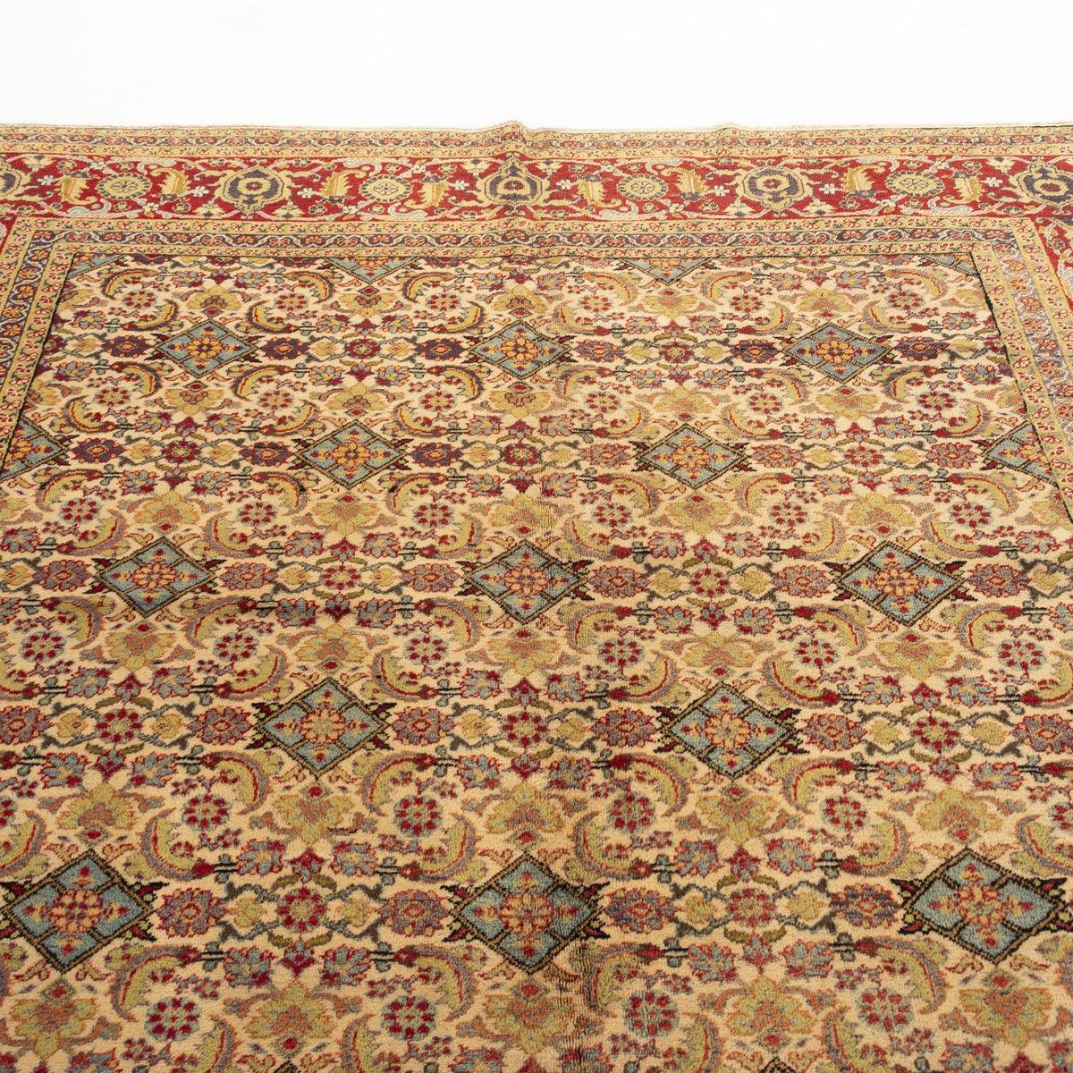 Gambelia - (7'3'' x 10'7'') Vintage Turkish Rug