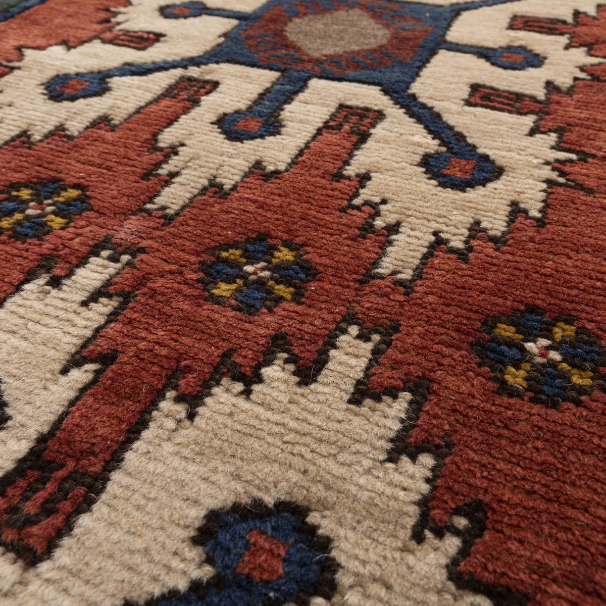 Maynai - (3'2" x 10'7") Vintage Turkish Runner Rug