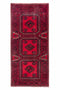 2'5" x 5'4" Vintage Red Short Runner Rug