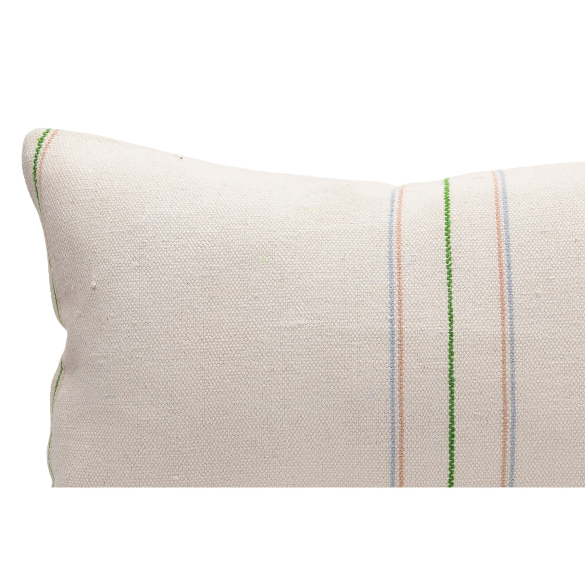 Neutral Handmade Kilim Cushion Cover 12" x 20"