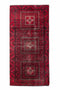 3' x 6'5" Vintage Small Red Area Rug