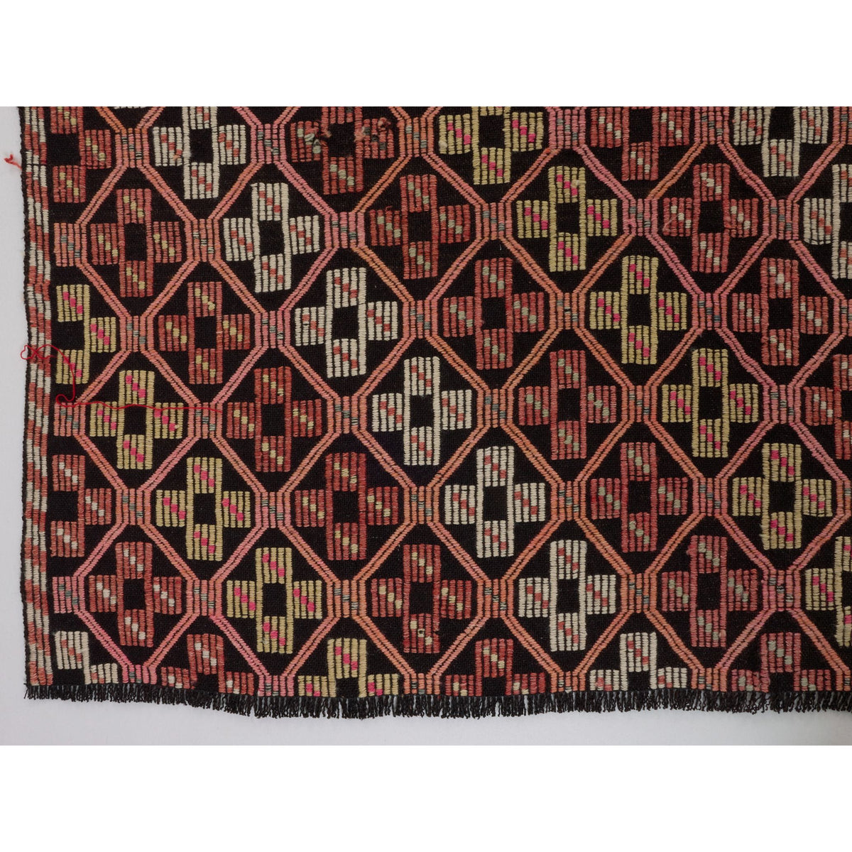 Rata - (5'8'' x 9'10'') Vintage Turkish Kilim