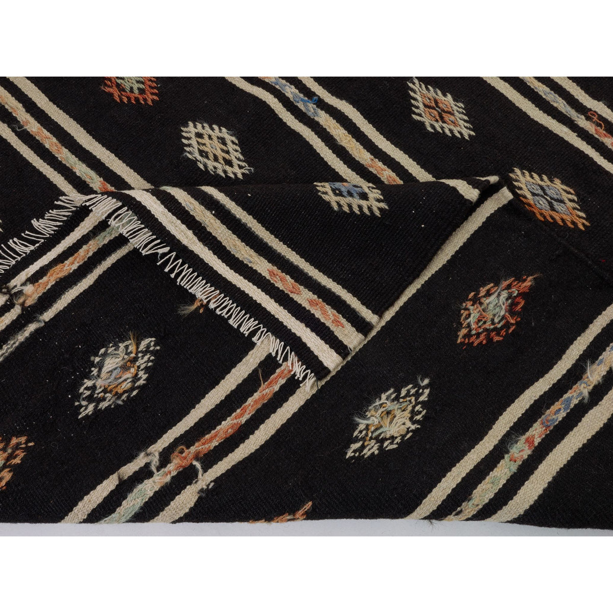 Sabuli - (6'2'' x 10'2'') Vintage Turkish Kilim