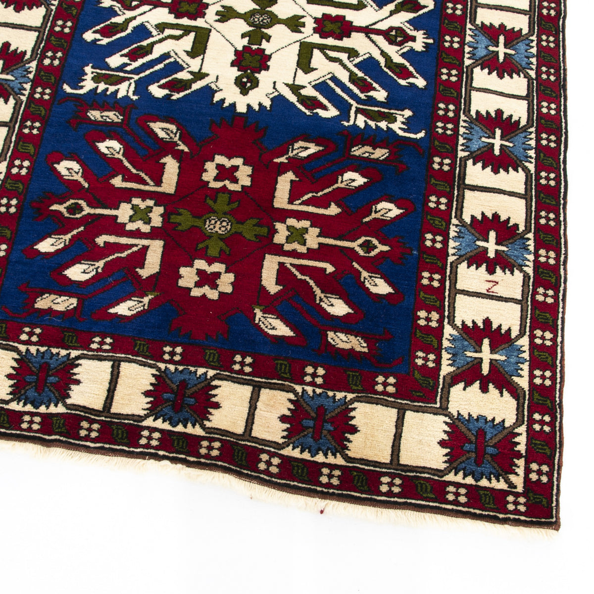 Conde - (4'5'' x 6'7'') Vintage Turkish Rug