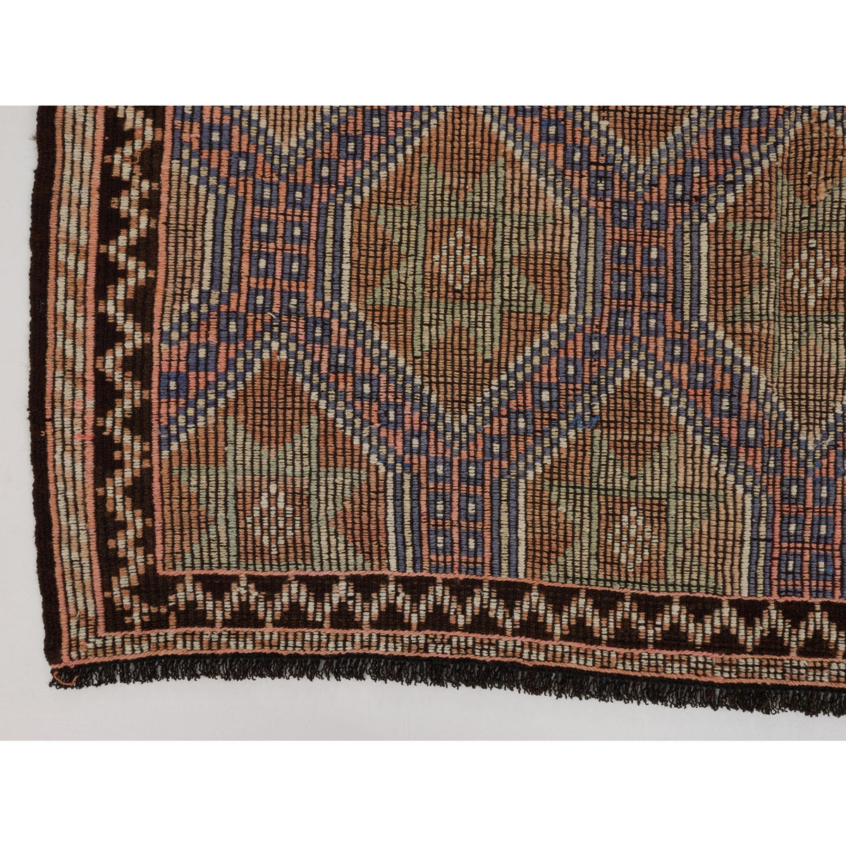 Berege - (5'10'' x 9'6'') Vintage Turkish Kilim