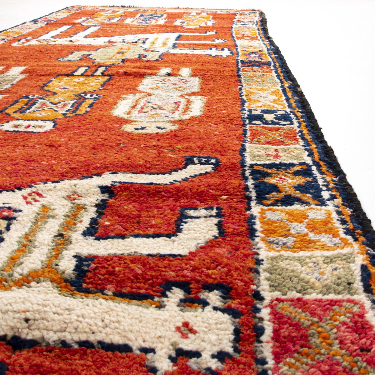 Maradun - (3'6" x 12'4") Vintage Turkish Runner Rug