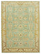 Istanbul - (10'1" x 13'8") Vintage Oushak Oversize Rug