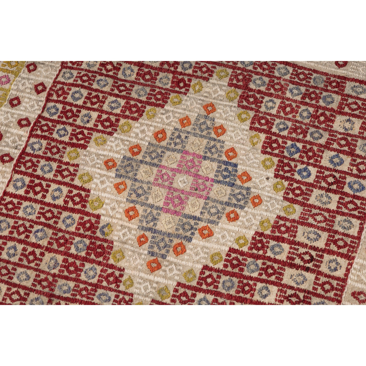 Khandrika - (2'7'' x 7'5'') Vintage Turkish Kilim Runner