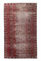 3'8" x 6'4" Vintage Small Red Rug