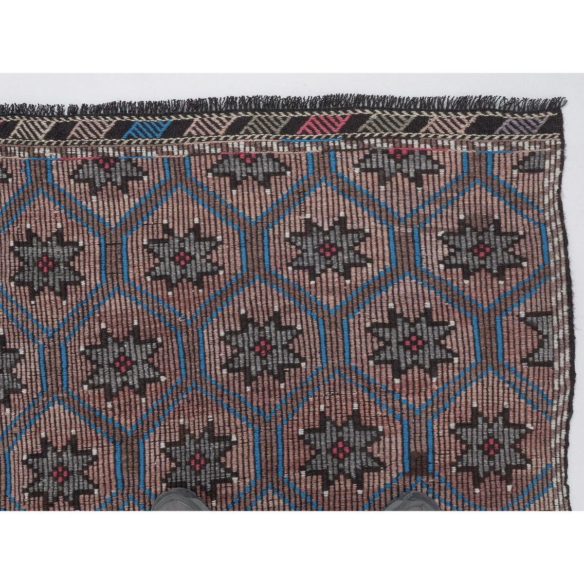 Namanga - (5'10'' x 10'7'') Vintage Turkish Kilim