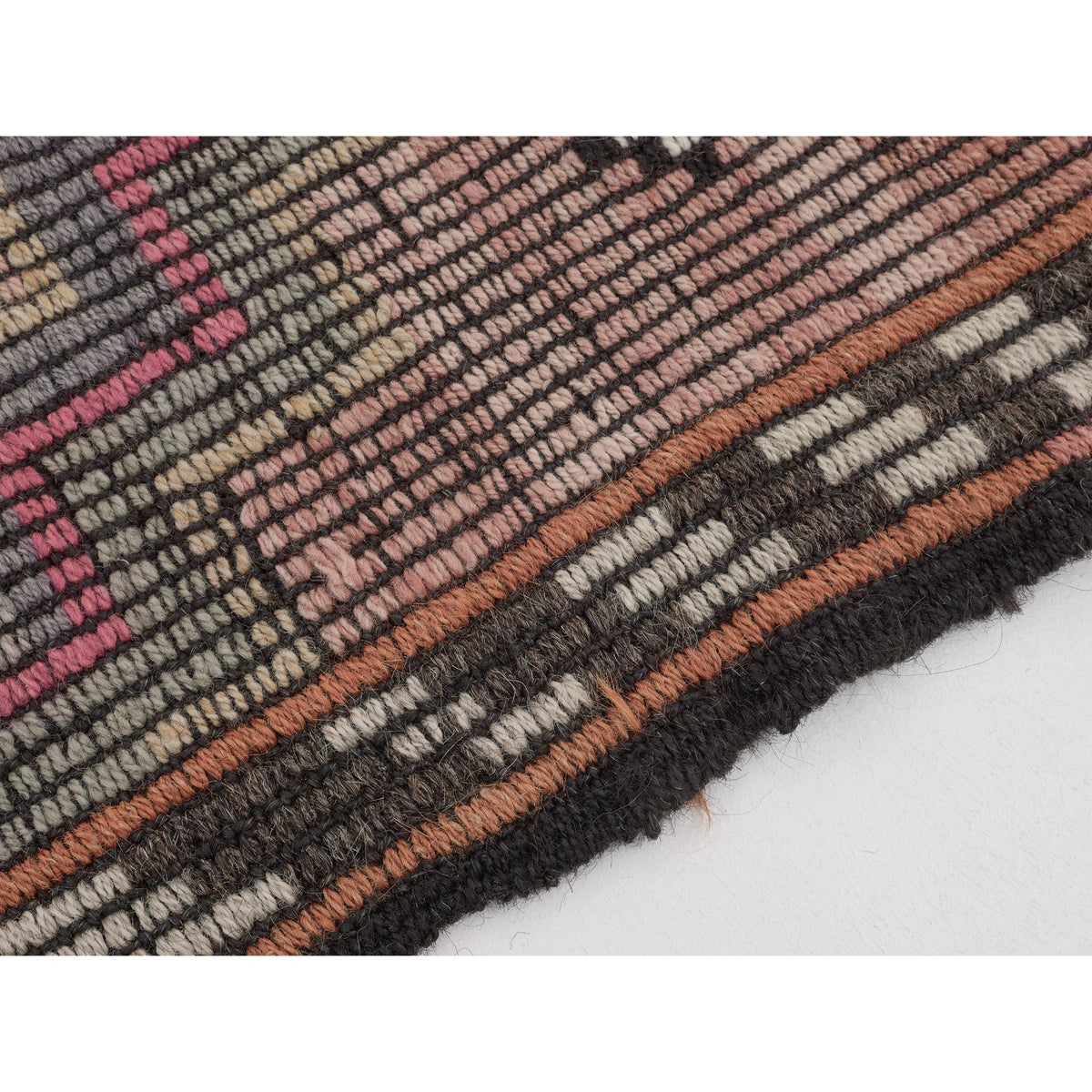 Merti - (5'8 x 6'11'') Vintage Turkish Kilim