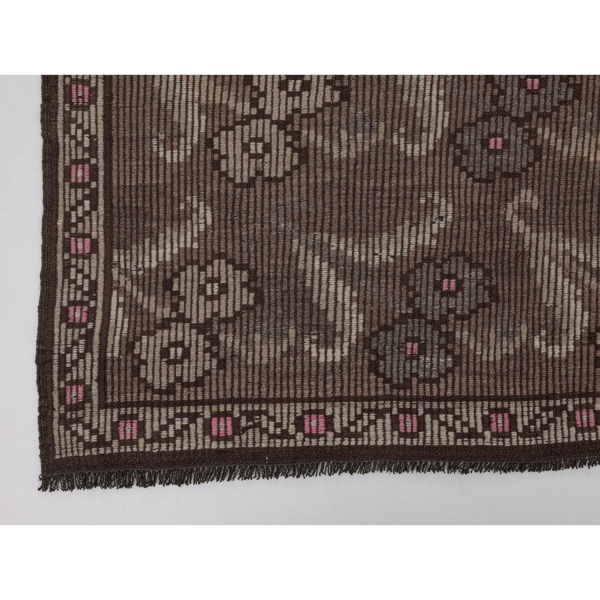 Baragoi - (6'3 x 9'2'') Vintage Turkish Kilim