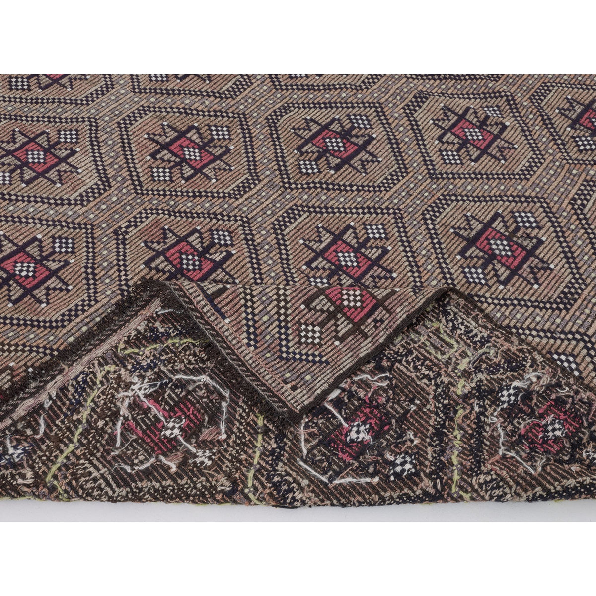 Handeni - (6'2'' x 9'10'') Vintage Turkish Kilim