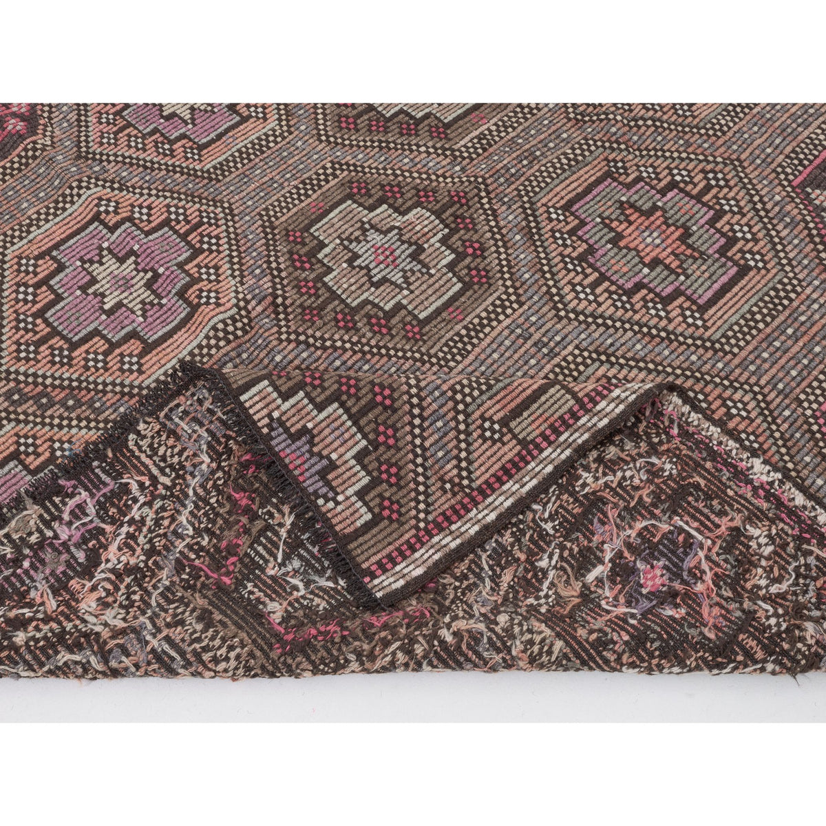 Merille - (5'5'' x 8'3'') Vintage Turkish Kilim