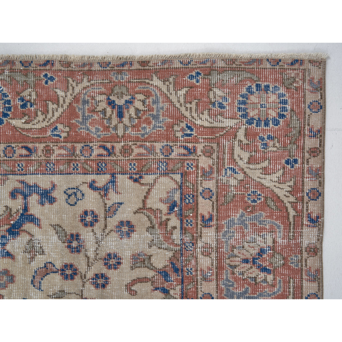 Selaron - (6'3'' x 9'8'') Vintage Turkish Rug