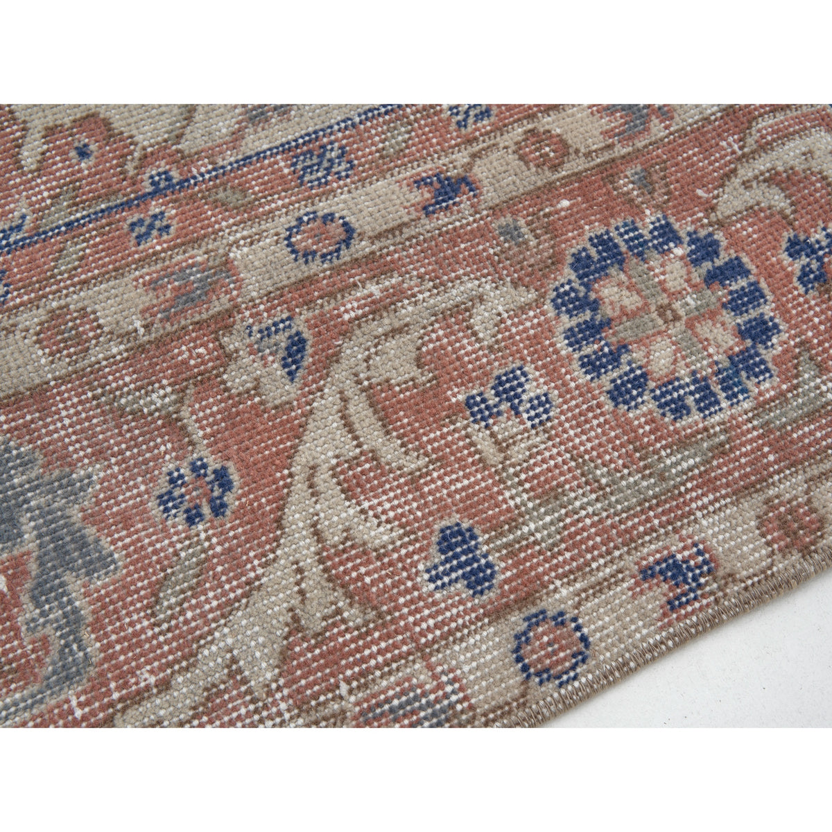 Selaron - (6'3'' x 9'8'') Vintage Turkish Rug