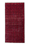 2'11" x 6' Handmade Red Small Area Rug