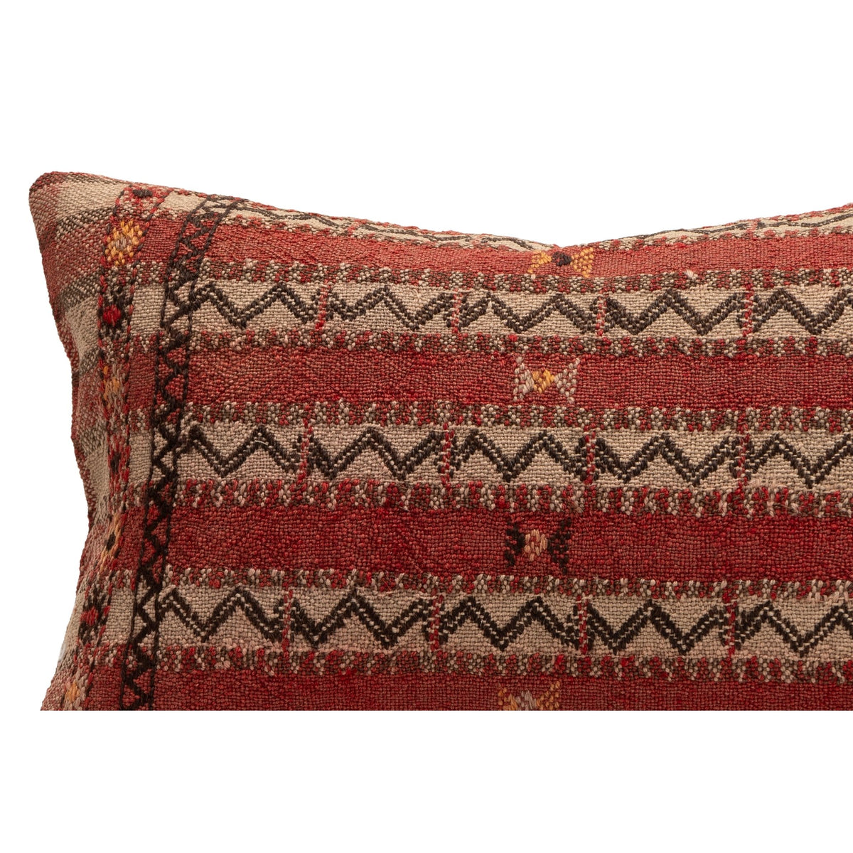 Striped Boho Throw Pillow Cover