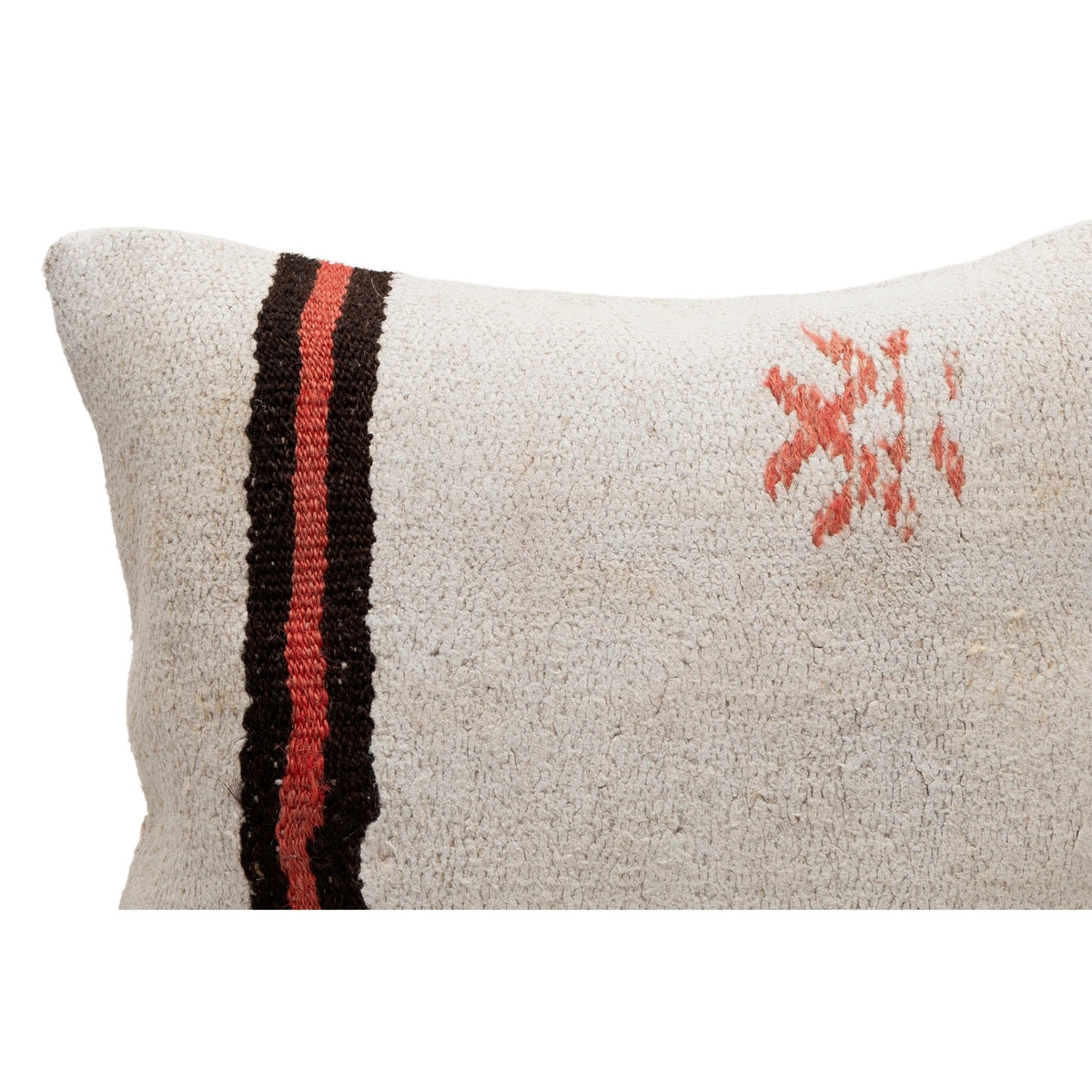 Handwoven Kilim Cushion Pillow Cover 16" x 16"