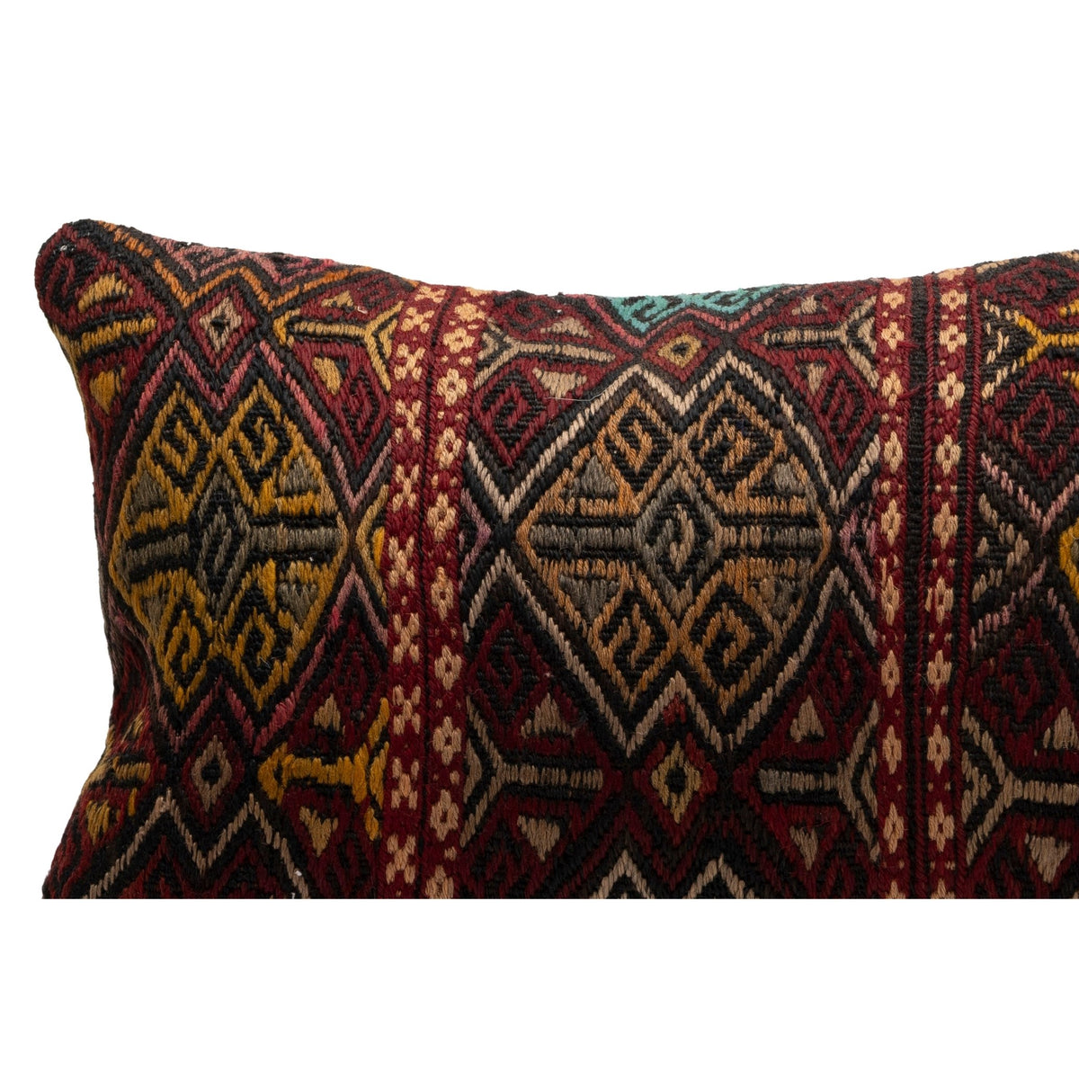 Vintage Turkish Kilim Pillow Cover