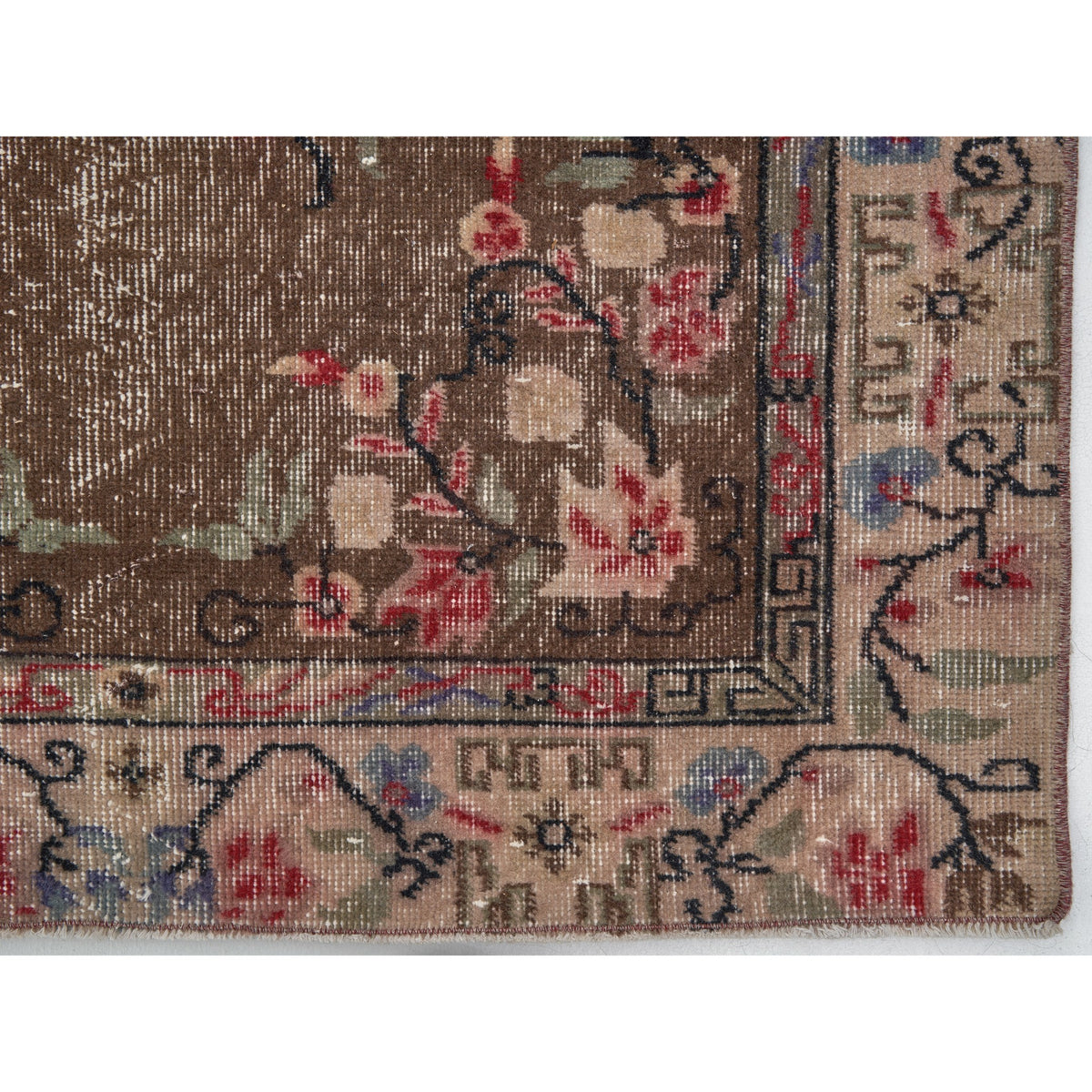 Matavan - (3'9'' x 6'10'') Vintage Turkish Rug