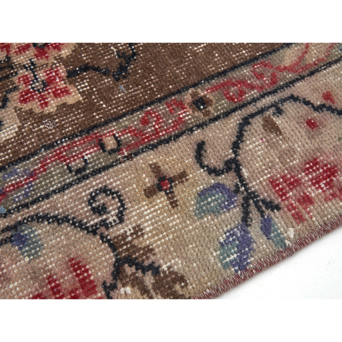 Matavan - (3'9'' x 6'10'') Vintage Turkish Rug