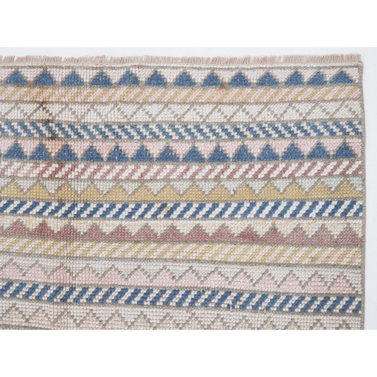 - (3'1" x 6'11") Vintage Oushak Runner Rug