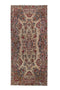 3'7" x 8' Handmade Vintage Hallway Kitchen Runner Rug