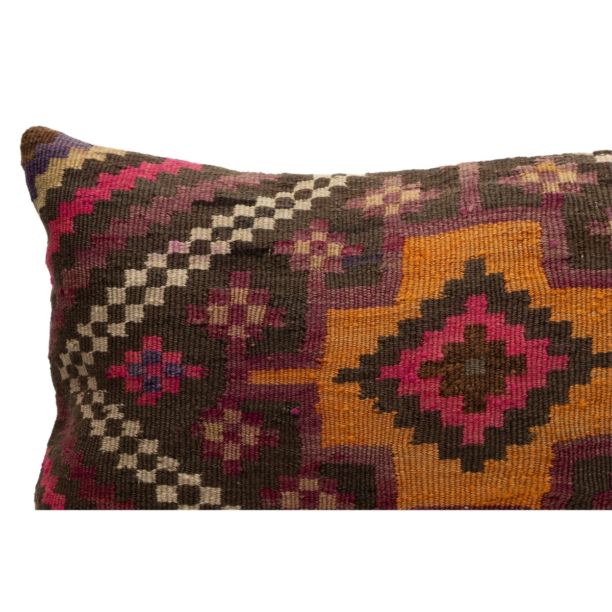 Vintage Turkish Kilim Pillow Cover