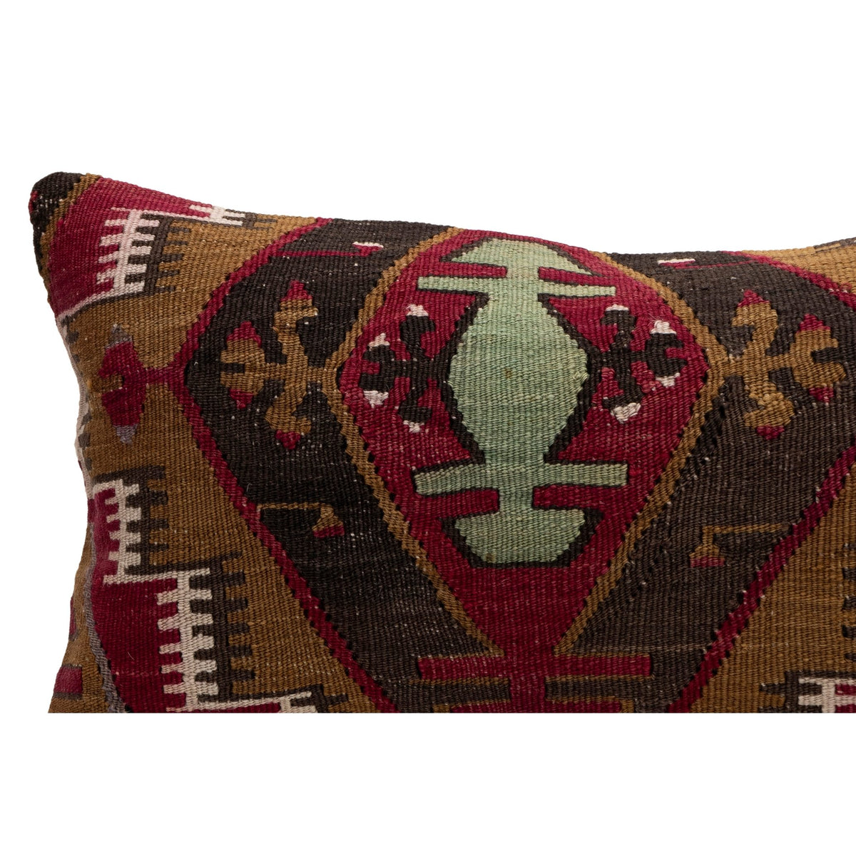 Oriental Kilim Throw Pillow Cover 12" x 20"