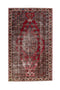 3'9" x 6'5" Authentic Vintage Turkish Small Rug